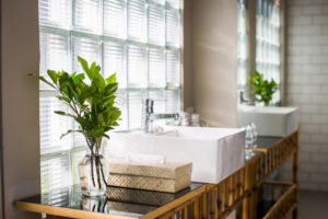 Bamboo room bathroom