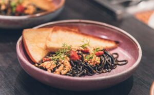 Lobby Boy Squid Ink Spaghetti