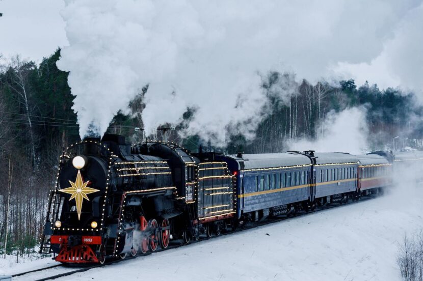 winter train journeys