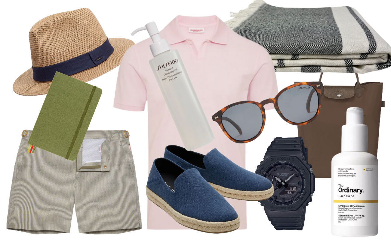 European Summer Travel Essentials for your man Lux List Lux Nomade