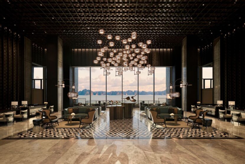 InterContinental Ha Long Bay Review 2026: Luxury Dining, Rooftop Roku & Bay Views InterContinental Ha Long Bay exterior view with limestone karsts