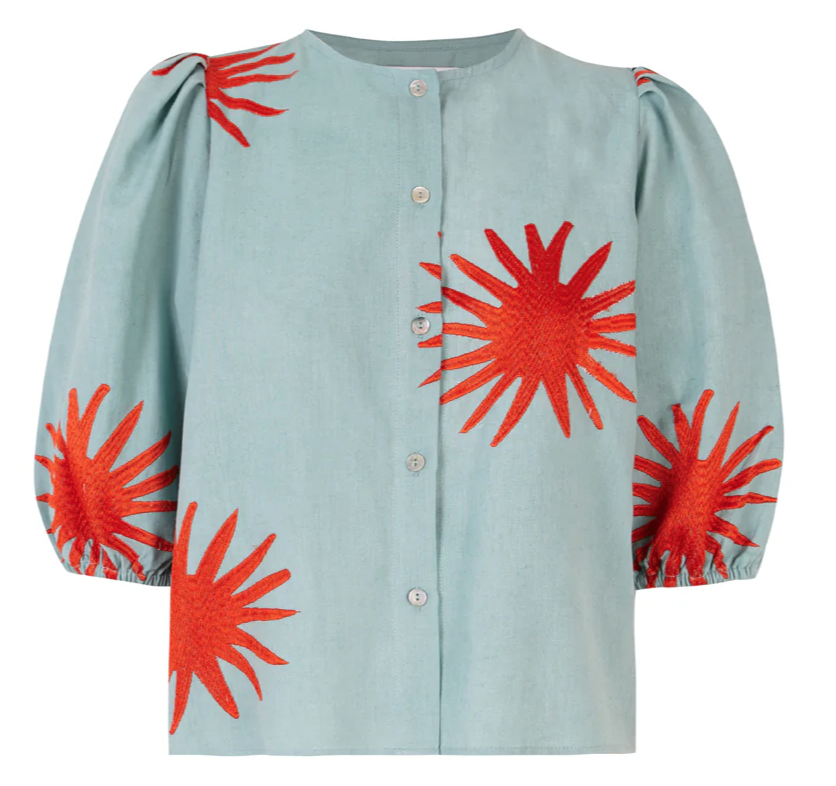 BYAN Luster Blouse
