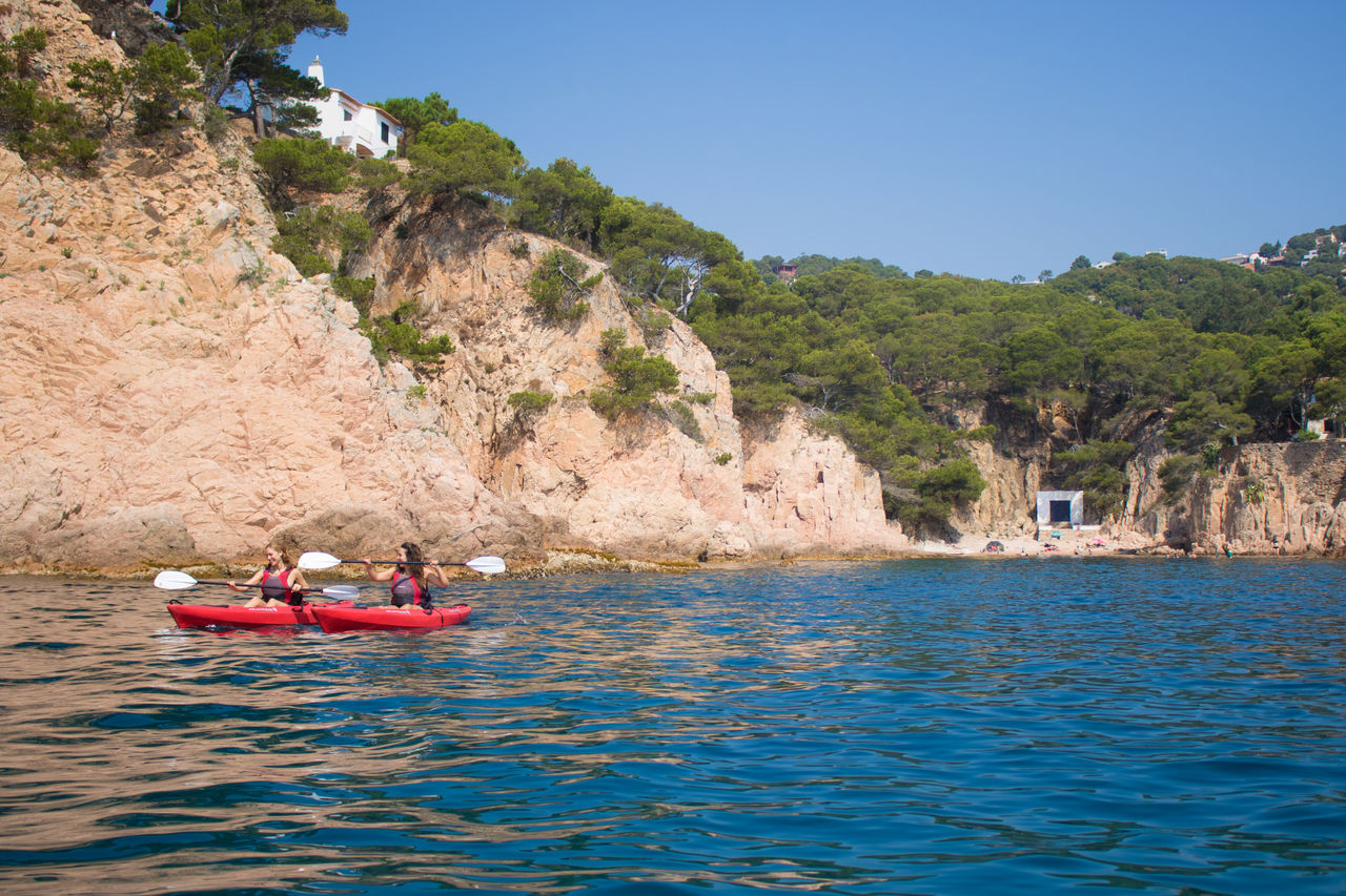 Kayak en la Costa Brava