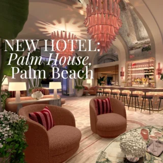 Palm House, Palm Beach, Florida is set to open in November 2024

Palm Royale-fans rejoice! Palm Beach is set to unveil its first new hotel in four years with the highly anticipated opening of Palm House this November. This marks the debut U.S. property for London-based L+R Hotels’ Iconic Luxury Hotels collection.

Designed as a modern retreat, Palm House blends classic charm with contemporary luxury. Guests are welcomed by the vibrant Palm Bar, featuring a stunning pink marble counter where bartenders craft both classic and inventive cocktails. The lobby resembles a chic living room, complete with plush seating and seashell-inspired decor.

The hotel boasts 79 spacious rooms, including an opulent two-story Presidential Suite with the largest hotel bed in Palm Beach. The Sunset Pool Deck offers a luxurious sanctuary with cabana beds and poolside service, while the intimate Palm House Dining Room provides all-day culinary delights in both indoor and outdoor settings.