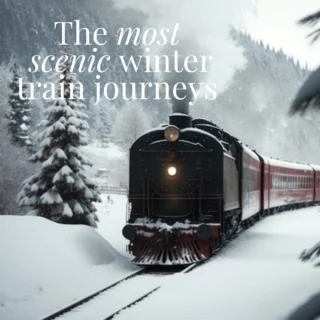 SLOW TRAVEL MEETS SNOW: THE 5 MOST SCENIC WINTER TRAIN JOURNEYS AROUND THE WORLD
There’s no denying it: train travel is having a moment. In a world where time feels like it’s always speeding by, we’re collectively slowing down. Enter: slow tourism, a delightful trend that encourages us to actually savor the journey, not just the destination. It’s not just about ticking off bucket list items anymore, it’s about enjoying each second, each view, and each cup of coffee you sip along the way. So, what better way to embrace this trend than by taking a winter train journey? Picture this: snowflakes swirling outside your window, cozy interiors, and the kind of scenery that makes your Instagram followers gasp. Welcome to winter train journeys, where the journey is just as magical as the destination.

Now, before you start mentally packing your thermals and deciding which train to board, allow us to present our expert-ranked list of the five best scenic winter train journeys from around the globe. We’ve crunched the numbers, sorted through Instagram hashtags (because, yes, this is a very important metric), and looked at everything from snowfall stats to TripAdvisor reviews. And after much deliberation, here’s the ultimate list of snow-dusted rail adventures you need to add to your winter travel bucket list. @jrpass