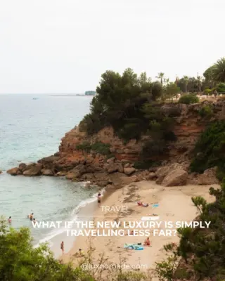 What if the new luxury is simply travelling less far?
After decades of equating great travel with far-flung destinations, a new pattern is emerging in 2026. Rising costs, airport friction, delays, long economy flights and the hidden time cost of jet lag are prompting more travellers to reconsider the value of going long-haul.

Families, couples, solo travellers and older travellers are increasingly looking closer to home, choosing regional escapes, better hotels, slower journeys and experiences that give them more time to enjoy the destination itself.

Long-haul travel isn't disappearing. But the definition of luxury may be changing—from how far you go to how much you get from the journey.

Read the full story: The New Luxury Is Closer to Home.

#TravelTrends2026 #LocalTravel #DomesticTravel #SlowTravel #LuxuryTravel #TravelTrends #ShortHaulTravel #LongHaulTravel #SustainableTravel #TravelInspiration #FutureOfTravel #TrainTravel #EuropeanTravel #TravelIndustry