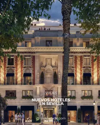 Sevilla, siempre hay una nueva razón para volver.

De hoteles boutique frente a la Giralda a rooftops con vistas panorámicas y grandes aperturas de lujo, la capital andaluza estrena nuevas direcciones que prometen convertir cada escapada en una experiencia inolvidable. 

Descubrimos 5 nuevos hoteles en Sevilla que merece la pena tener en el radar. ¿Cuál elegirías para tu próxima escapada?

Lee el artículo completo en LUX NOMADE.

#LuxNomade #Sevilla #HotelesDeLujo #LuxuryTravel #BoutiqueHotels #TravelInStyle #Andalucía #HotelDiscoveries